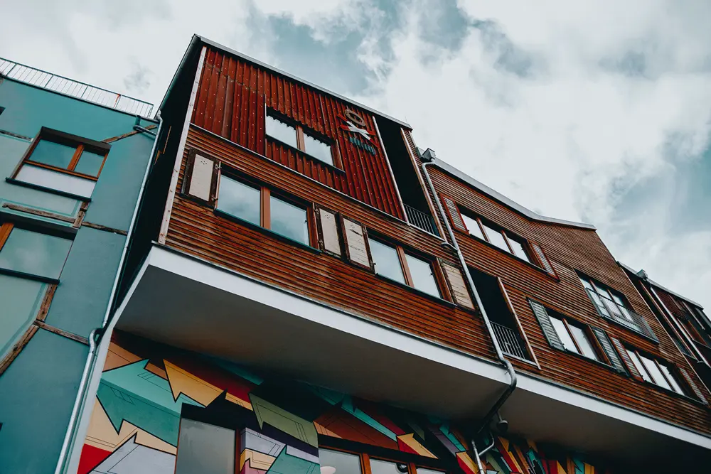 Gebouw wat gebouwd kan zijn via een CPO: collectief particulier opdrachtgeverschap.