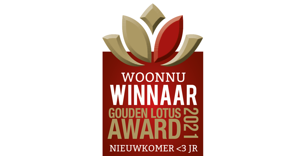 Woonnu is winnaar van de Gouden Lotus Award 2021.